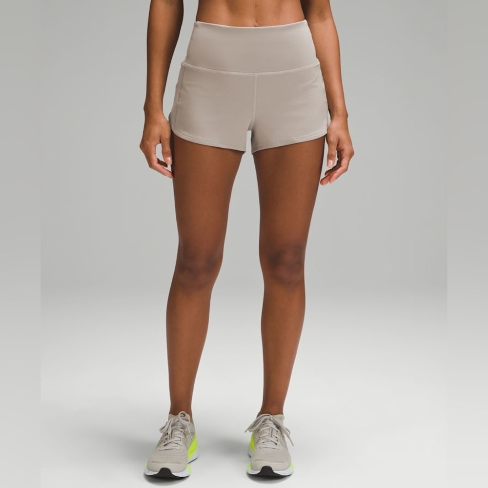 lululemon athletica Women's Athletic Shorts in Light Taupe